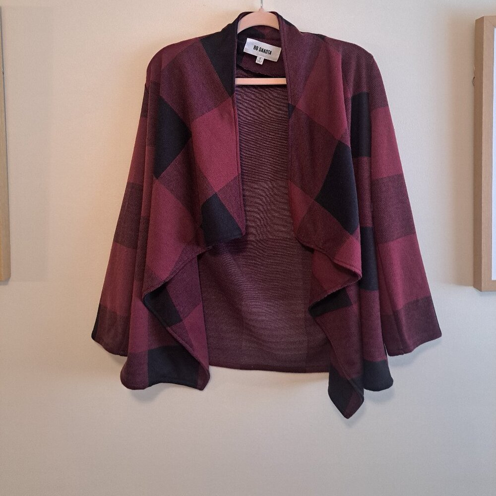 Womens BB Dakota Open Front Knit Jacket
